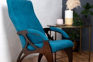 Кресло Бергамо Бирюза - Мебельная фабрика «Мебелик»