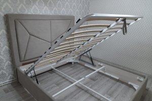 Кровать Милана с подъемным механизмом - Мебельная фабрика «Р.И.А»