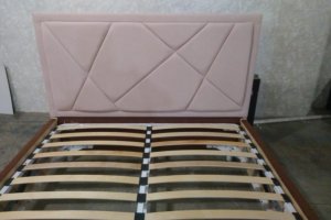 Кровать с мягким изголовьем ортопедическая - Мебельная фабрика «Р.И.А»