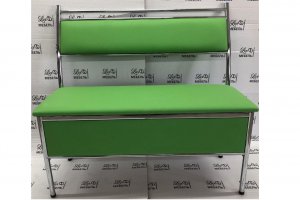 Кухонный диван прямой зеленый - Мебельная фабрика «Люкс-С»