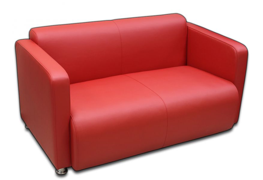 Красный диван Рольф 2 / Мебельная фабрика «Эволи»,  Новосибирск