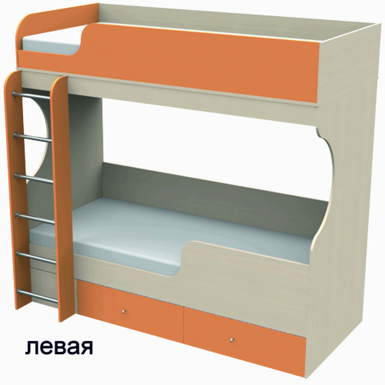 Двухъярусные кровати в Кызыле