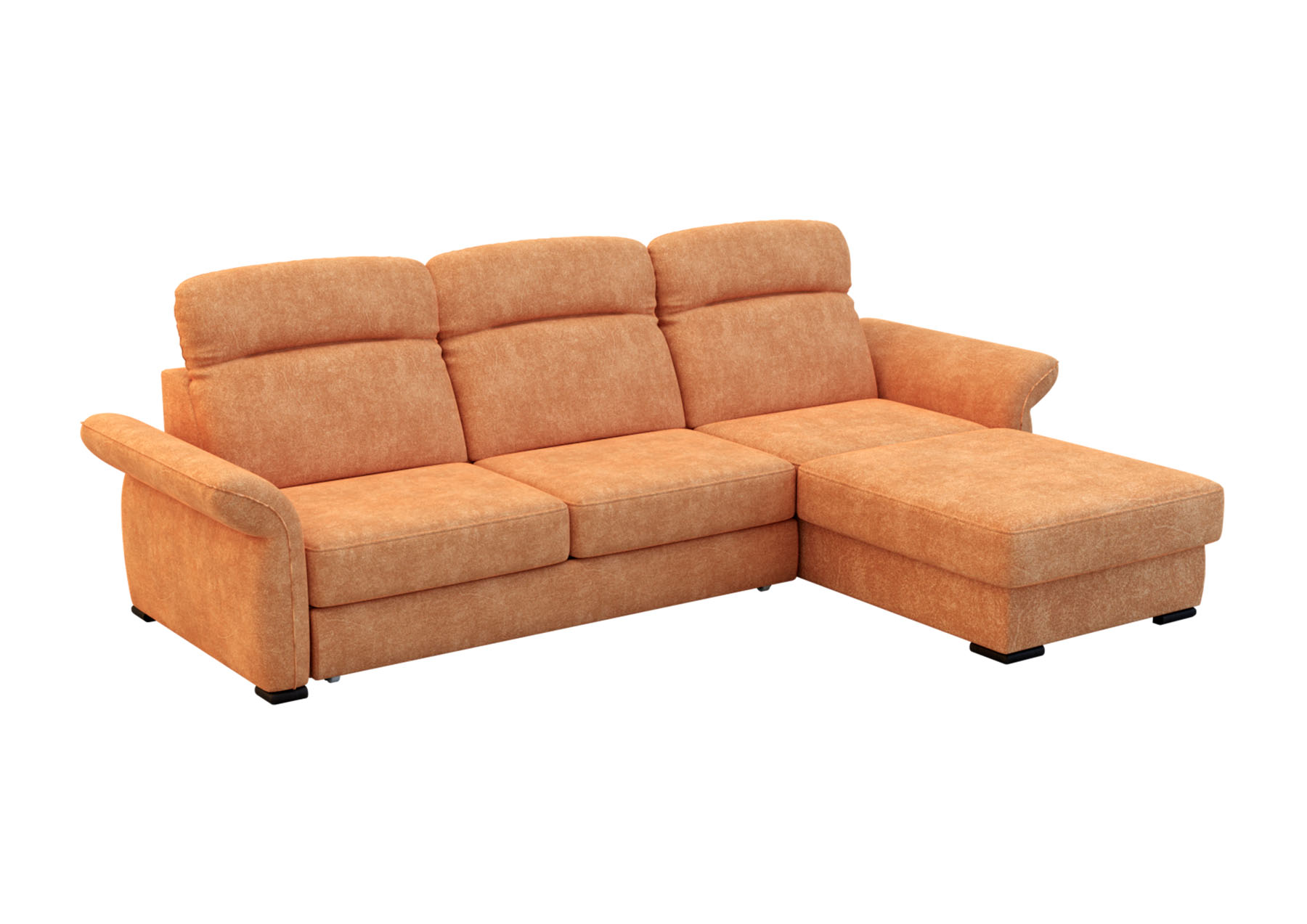 Угловой диван с оттоманкой лагуна