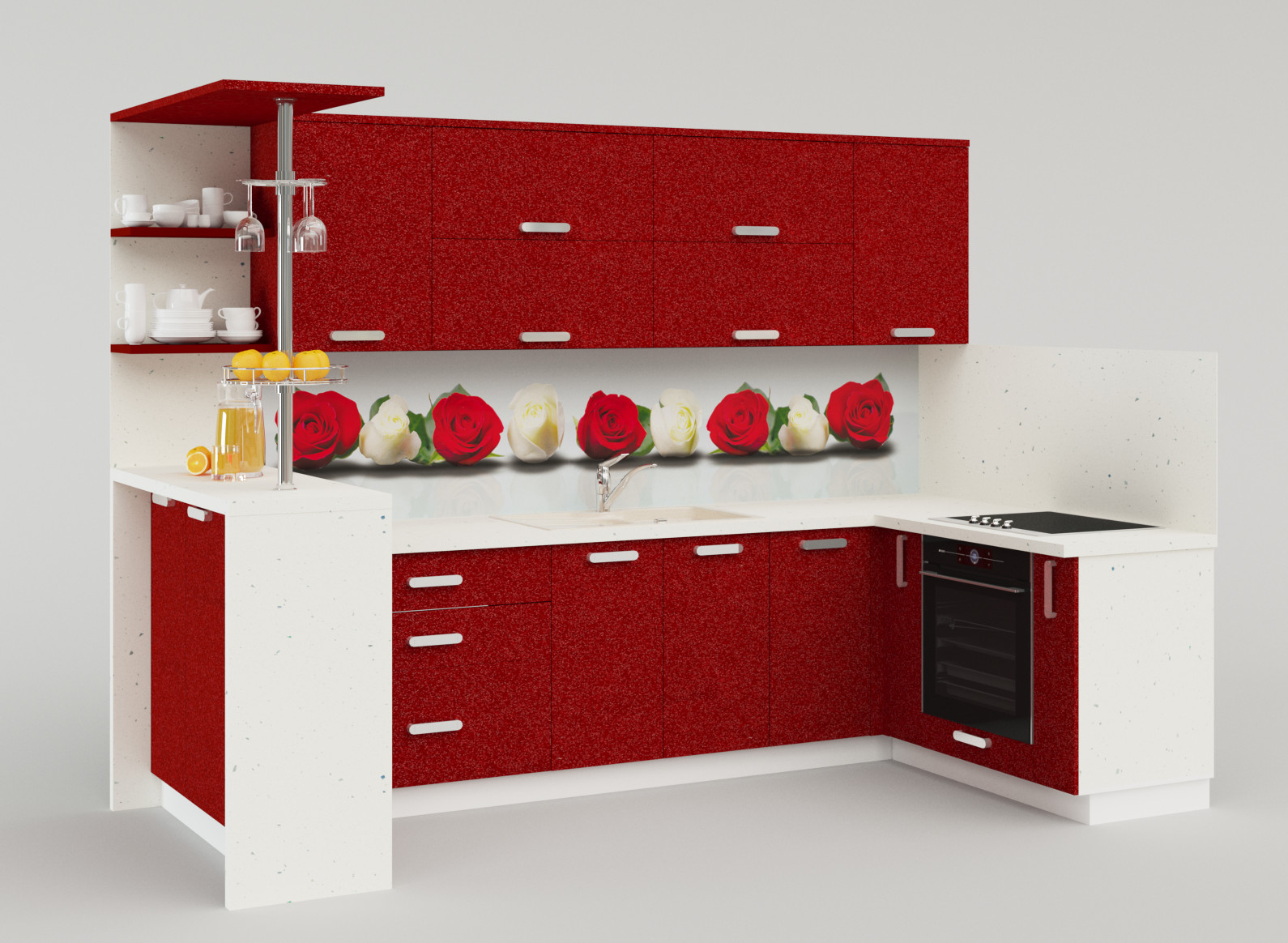 Кухонные гарнитуры уфе б у. Кухонный гарнитур. Кухонный гарнитур угловой красный. Кухонный гарнитур уголок. Кухня угловая красная.