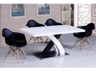 Обеденная группа Стол DT75 Стул Y982 black - Импортёр мебели «Евростиль (ESF)»