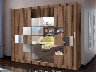Современный шкаф-купе Эконом с зеркалами - Мебельная фабрика «Комфорт»