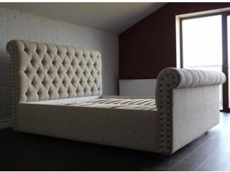 Кровать в каретной стяжке - Мебельная фабрика «Мебель Тут»