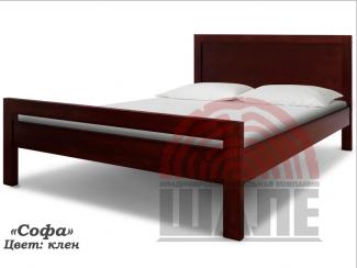 Белая кровать Софа  - Мебельная фабрика «ВМК-Шале»