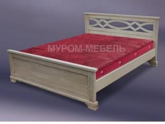 Кровать Лира из дуба - Мебельная фабрика «Муром-Мебель»