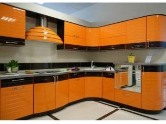 Угловая оранжевая кухня - Мебельная фабрика «Висма Мебель»