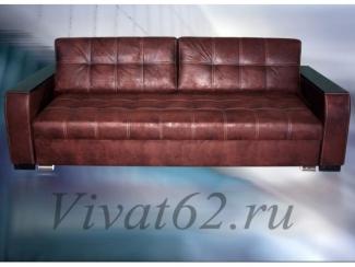 Коричневый диван Бостон 3 - Мебельная фабрика «Виват»