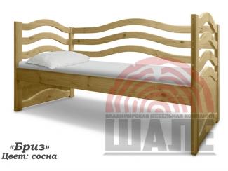 Кровать с высокой спинкой Бриз  - Мебельная фабрика «ВМК-Шале»