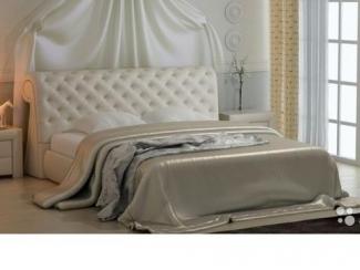 Белая кровать Letto 11