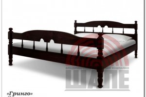 Спальная кровать Гринго  - Мебельная фабрика «ВМК-Шале»