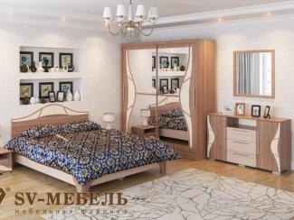Спальный гарнитур Лагуна 5 - Мебельная фабрика «SV-мебель»