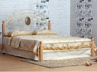 Кровать двойная Анжелика 4 Д2 - Мебельная фабрика «MILANA GROUP»