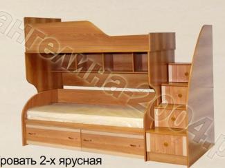 Кровать двухъярусная - Мебельная фабрика «Ангелина-2004»