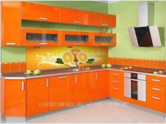 Угловая кухня с фасадами ДСП модель 006 - Мебельная фабрика «ЛюксБелМебель»