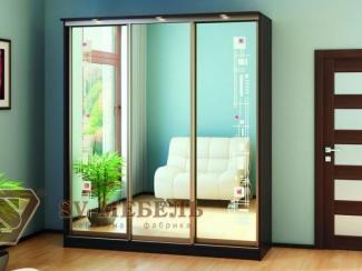 Шкаф-купе с зеркалами Геометрия - Мебельная фабрика «SV-мебель»