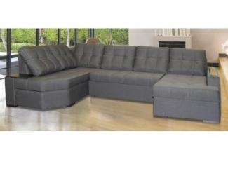 Серый диван Филадельфия LUX - Мебельная фабрика «Мебельный Край»