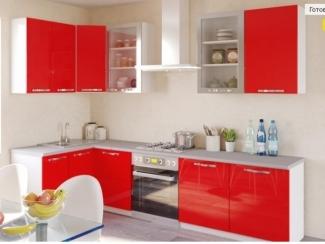 Красная кухня Сет 3 - Мебельная фабрика «Карина»