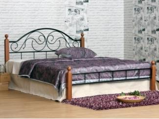 Кровать двойная Анжелика Д1-МС - Мебельная фабрика «MILANA GROUP»