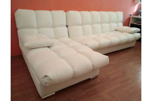 Угловой диван стеганный - Мебельная фабрика «Реклайнер74»