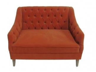 Оранжевый мини-диван AKN-5694-a - Мебельная фабрика «Металл Плекс»