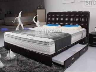 Высокая кровать с ящиками Инбокс - Мебельная фабрика «Sitdown»