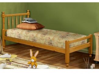 Кровать с фигурными спинками из массива - Мебельная фабрика «Фант Мебель»