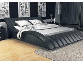 Черная кровать Letto GM 03 - Мебельная фабрика «Галерея Мебели GM»