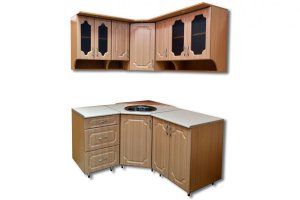 Набор мебели для кухни угловой - Мебельная фабрика «Алтайский Мебельщик»