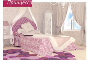 Кровать для девочки Принцесса - Мебельная фабрика «Бландо»