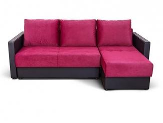 Угловой диван Леон 2 с оттоманкой - Мебельная фабрика «Мягкофф»