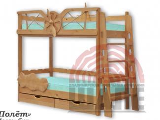 2х-ярусная детская кровать Полет - Мебельная фабрика «ВМК-Шале»