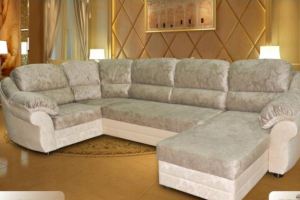 Угловой диван Сицилия с оттоманкой - Мебельная фабрика «Категория»