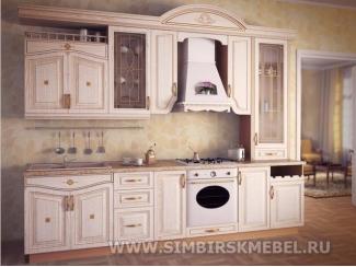 Кухонный гарнитур прямой Анастасия  - Мебельная фабрика «Симбирская мебельная компания»