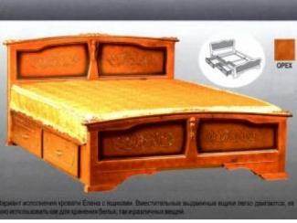 Кровать Елена с ящиками - Мебельная фабрика «Мебельная Сказка»