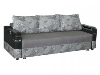 Серый прямой диван Лаура 3 дуга - Оптовый мебельный склад «МебельБренд»