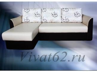 Светлый угловой диван Антей 1 - Мебельная фабрика «Виват»