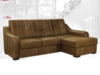 Тканевый диван с оттоманкой Токио 4 - Мебельная фабрика «Гранд-мебель»