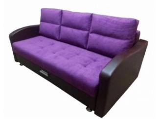 Прямой фиолетовый диван Флоренция - Мебельная фабрика «ДарВик»