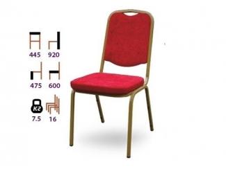 Красный стул Сенат  - Мебельная фабрика «Реванш СПБ»