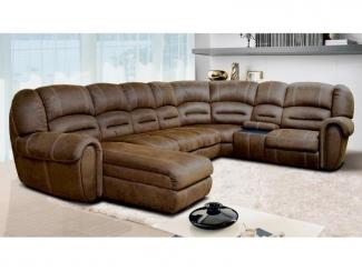 Модульный диван с оттоманкой Канзас - Мебельная фабрика «Мебель Тренд»