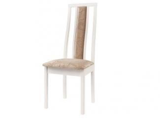 Белый стул мягкий 1М