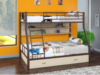 Двухъярусная кровать Гранада - 1 ПЯ - Мебельная фабрика «Формула мебели»