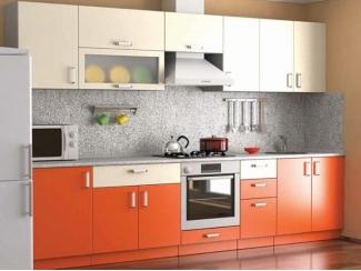Готовая оранжевая кухня - Мебельная фабрика «Феникс-мебель»