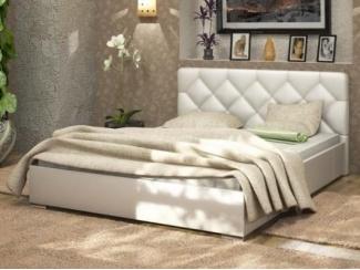 Светлая кровать Амели  - Мебельная фабрика «Успех»