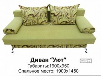 Небольшой зеленый диван Уют  - Мебельная фабрика «Best Mebel»