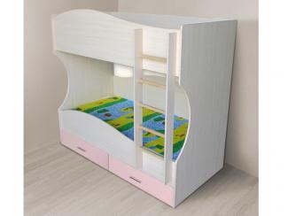 Кровать детская Радуга двухъярусная - Мебельная фабрика «Авеста»